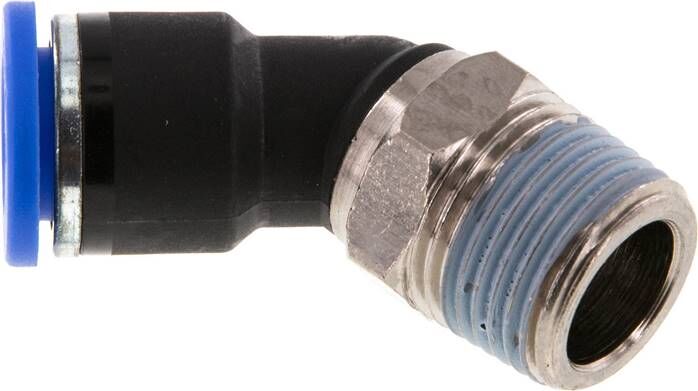 connettore push-in a 45° R 3/8"-10mm, standard IQS