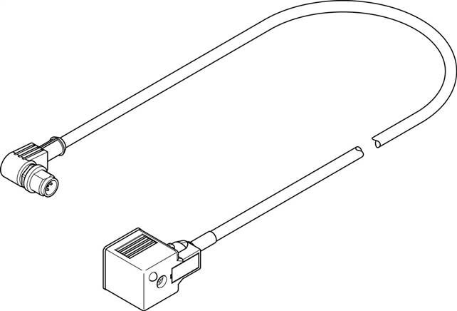 FESTO NEBV-A1W3-K-0.6-N-M12W3 (3579462) Verbindungsleitung