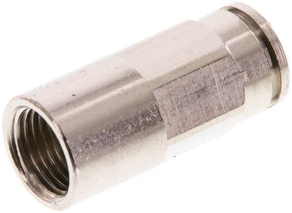 Connettore a pressione con filettatura femmina G 1/8"-6mm, IQS-MSV (alta temperatura), guarnizione FKM