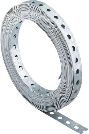 Nastro perforato FISCHER 25 mm, 10 metri, acciaio zincato