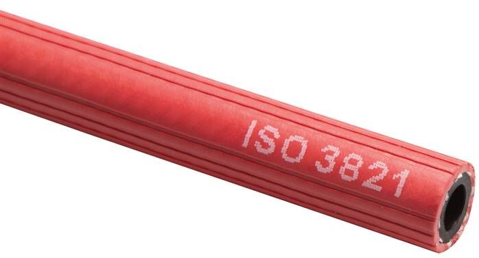 Tubo per acetilene DIN EN ISO 3821 (DIN8541/EN559) 9x3,5mm