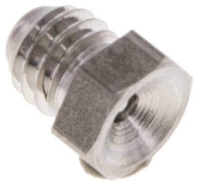 Ingrassatore a imbuto dritto, M 6, 1.4305
