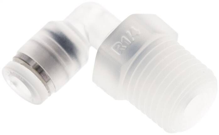 Connettore push-in angolare R 1/4"-4mm, IQS-PP