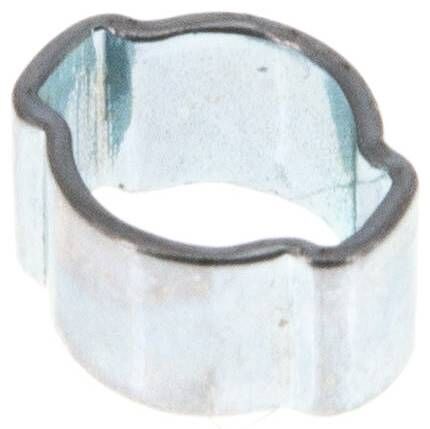 collier de serrage à 2 oreilles 5 - 7mm, acier galvanisé (W1)