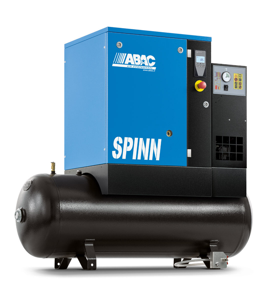 Compressore a vite ABAC SPINN 4E 10bar 400/50 200lt Controllo EP