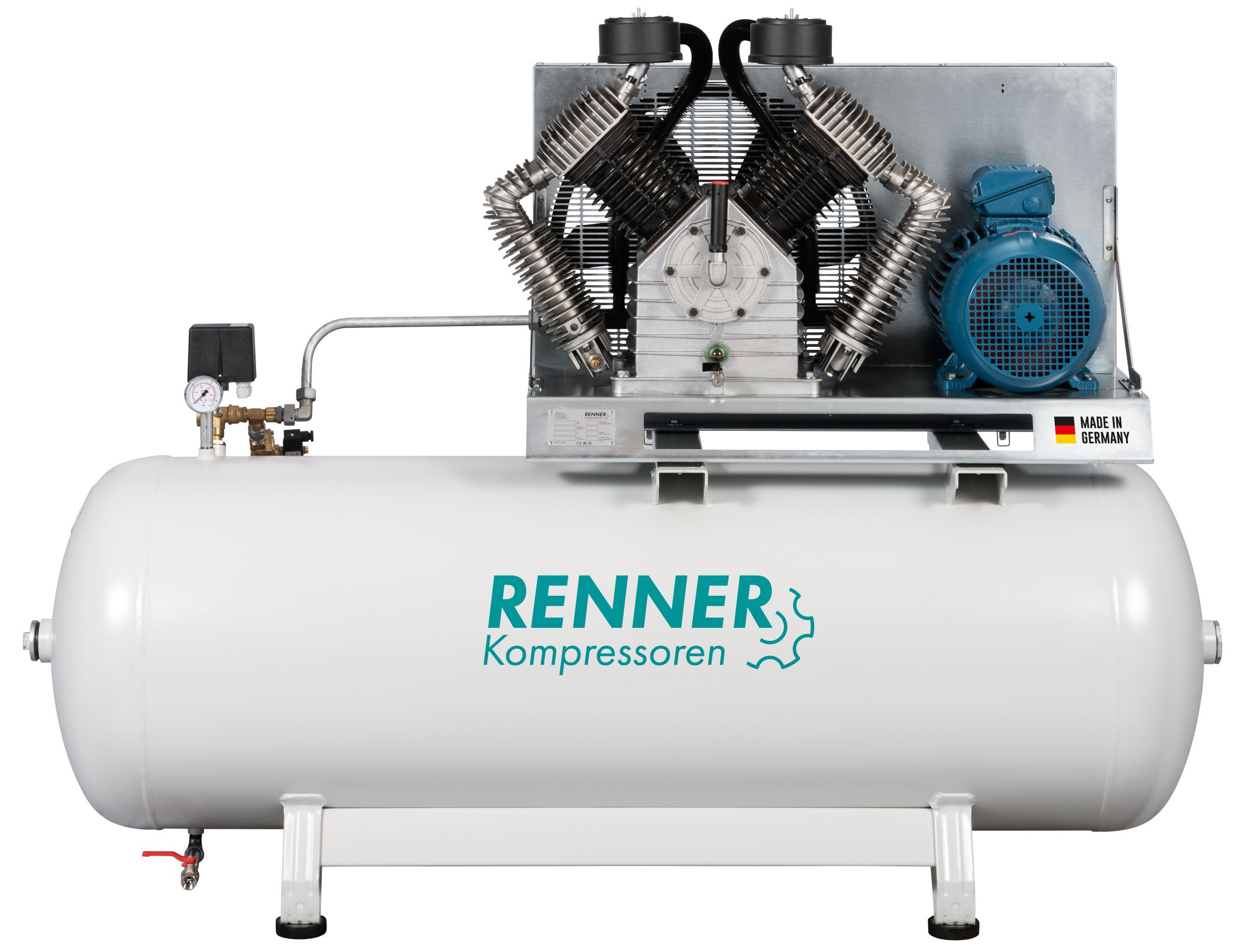 RENNER RIKO 1340/500 ECN  Industrie-Kolbenkompressor 10 bar