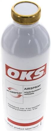 OKS 5000, bomboletta spray ad aria compressa, vuota