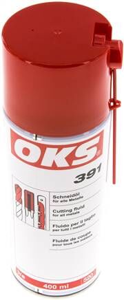 OKS 390/391 - Olio da taglio per tutti i metalli, bomboletta spray da 400 ml