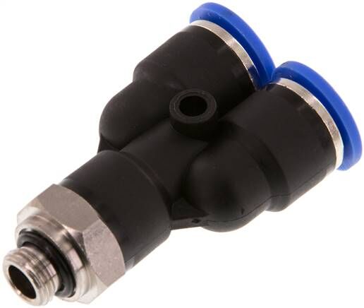 Connettore a Y push-in G 1/8"-10mm, standard IQS