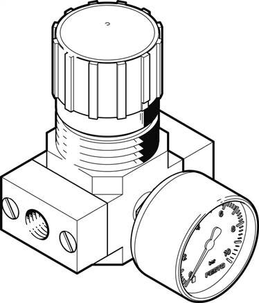 FESTO LR-1/8-D-7-MICRO (526263) Valvola regolatrice di pressione