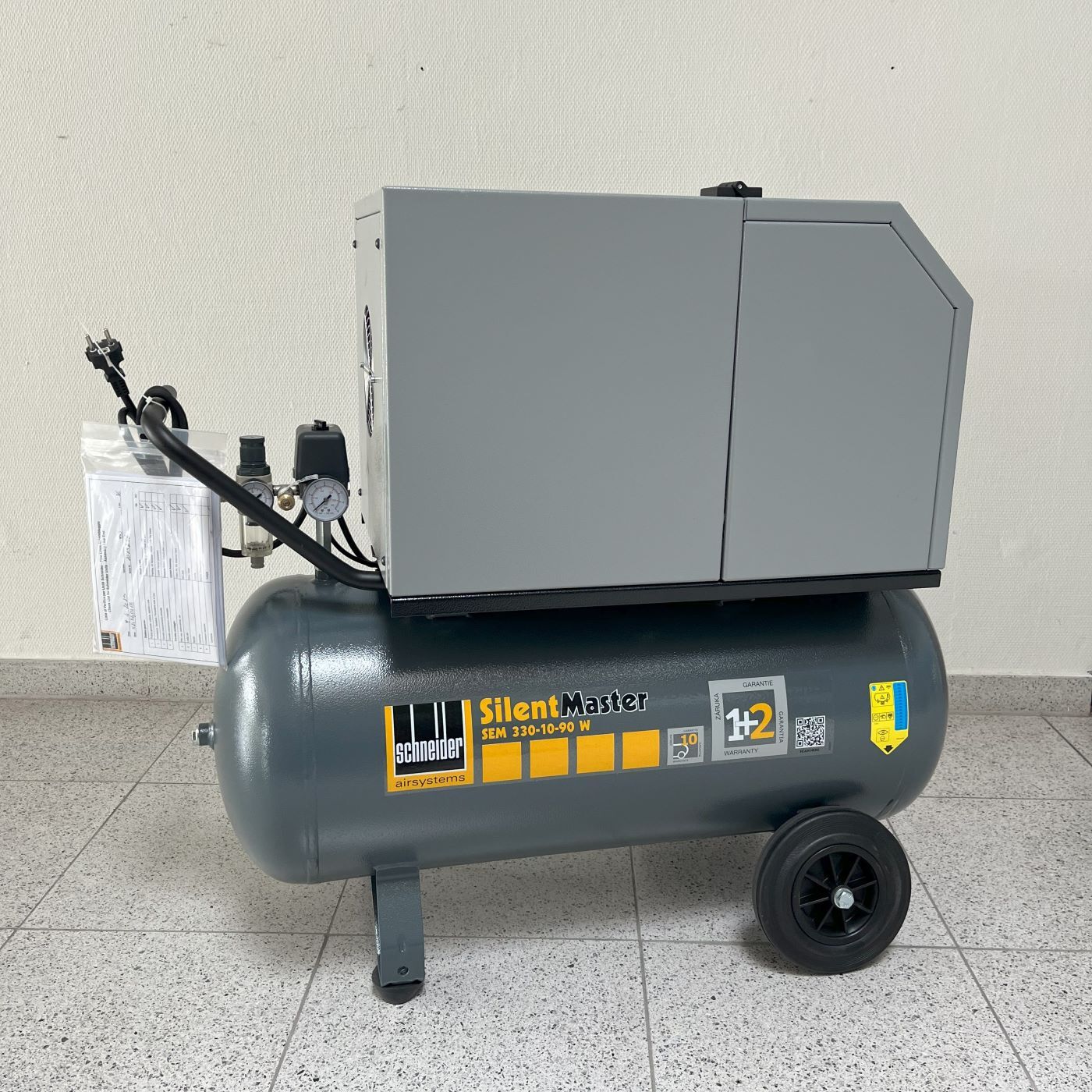 B-WARE Schneider-Kompressor SEM 330-10-90 W - 1121340204 - SN ITR2036704