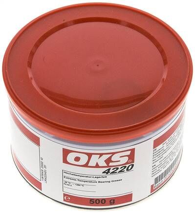 OKS 4220 - Grasso per cuscinetti ad alta temperatura (NSF H1), barattolo da 500 g
