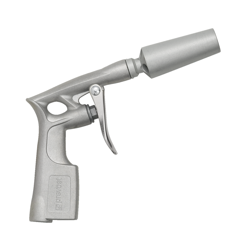 Pistola di soffiaggio con ugello Venturi intercambiabile - design speciale per una portata elevata