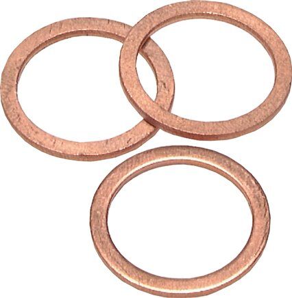 Anello di tenuta in rame (8,2x13,9x1 mm)