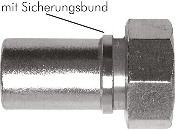 Schlauchtülle, EN14420-5 G 4"-100 (4")mm, 1.4408