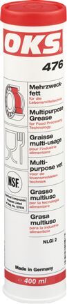 OKS 476 - Grasso multiuso (NSF H1), cartuccia da 400 ml