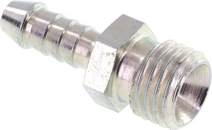 Nipplo per tubi M 12x1.5 ET, 5 - 6 mm, acciaio zincato