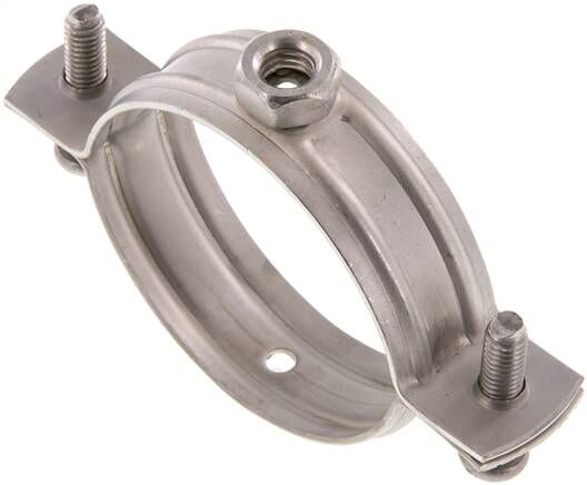 Fascetta stringitubo, 54 - 60 mm, 1.4404, senza inserto