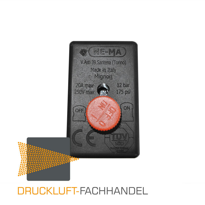 Miniatur-Druckschalter rastend ON-OFF 0,5-1A/125-250V rot DS-322RT - MüKRA  electronic Vertriebs GmbH