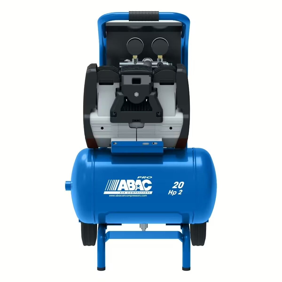 ABAC HOCKENHEIM OS20P compressore silenzioso 2HP 20L (230V)