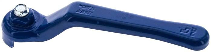 Maniglia combinata blu, misura 5, standard (acciaio zincato e laccato)