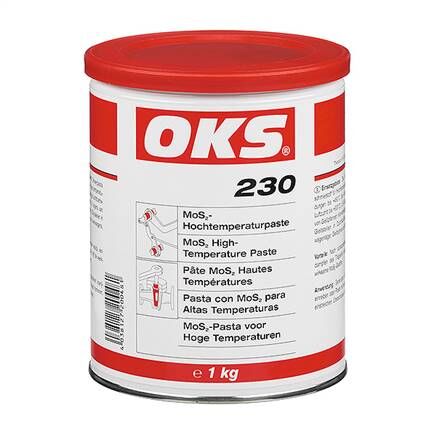 OKS 230, pasta ad alta temperatura MoS2 - lattina da 1 kg