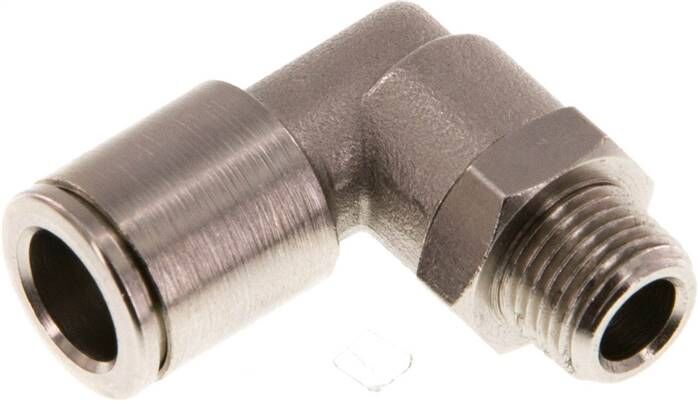 Connettore push-in angolare R 1/8"-8mm, IQS-MSV (standard)