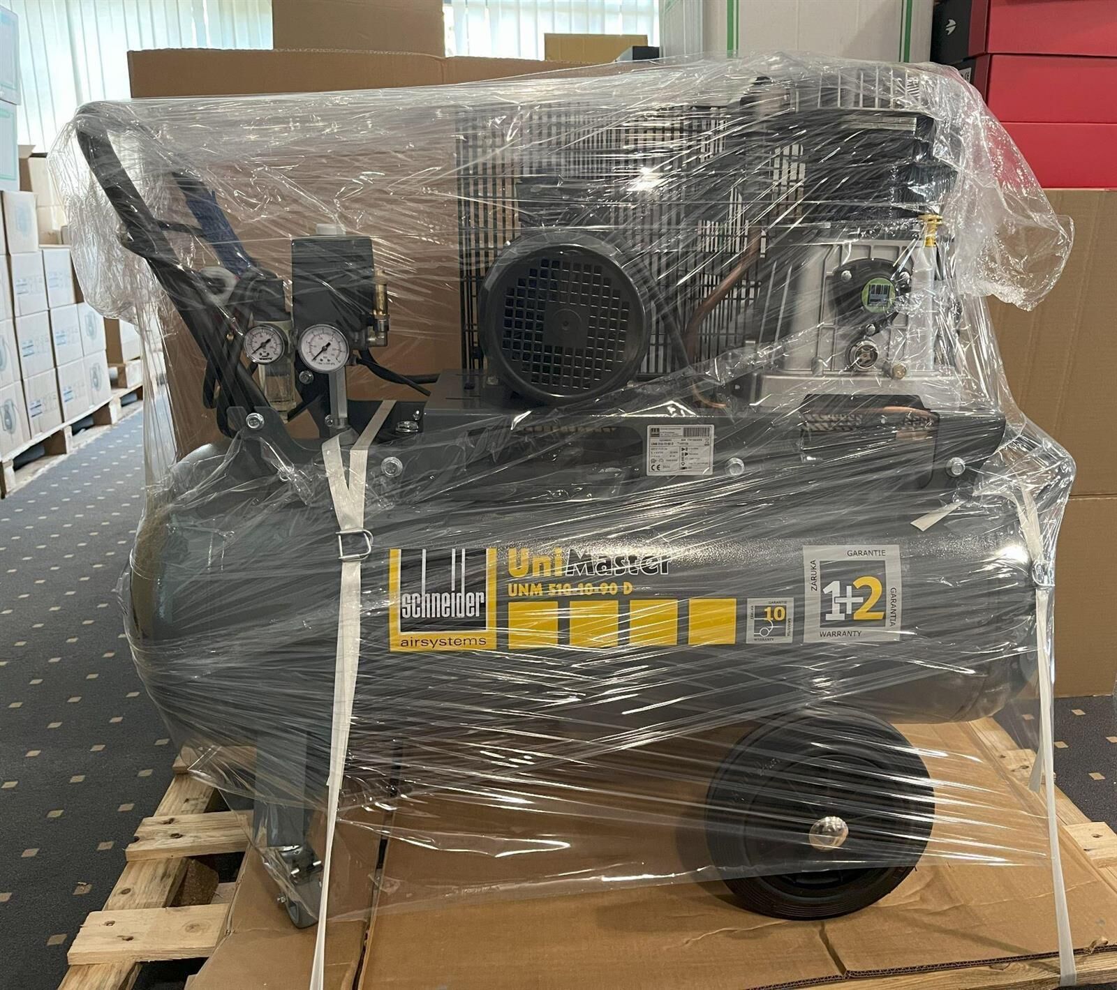 B-WARE Schneider-Kompressor UNM 510-10-90 D Neues Modell 2024 4116028359