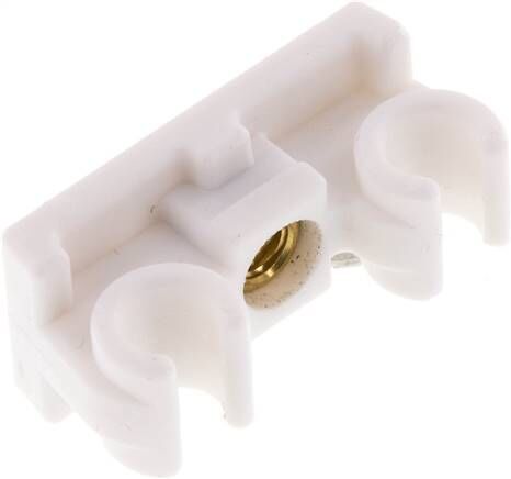 Clip di fissaggio per tubi (2 volte) per tubi da 8 mm