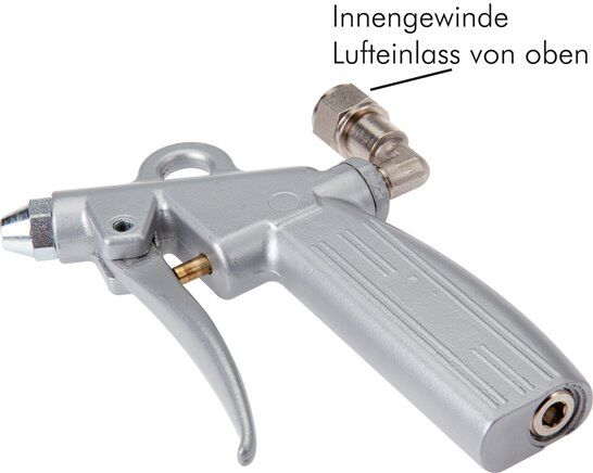 Pistola di soffiaggio in alluminio per paranco, G 1/4" (IT)