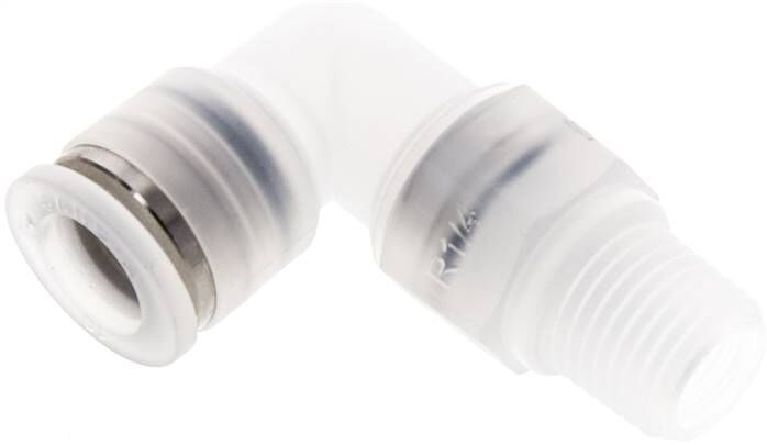 Connettore push-in angolare R 1/4"-10mm, IQS-PP
