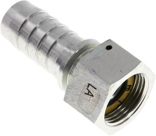 Bocchetta per tubi flessibili, DIN EN 14423 G 1"-25x40mm, acciaio zincato