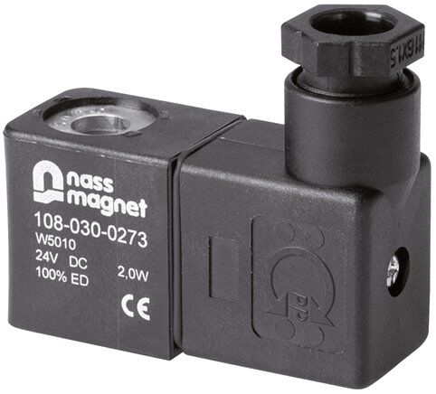 Magnetspule 24 V=, Bauform N, Steckergröße 1, 24V= L