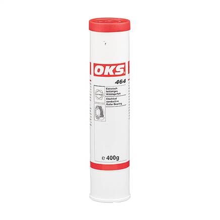 OKS 464 - Grasso per cuscinetti volventi, elettricamente conduttivo, cartuccia da 400 ml