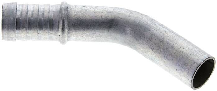 nipplo per tubo a 45° 22, Schl. 21 - 22mm, acciaio zincato