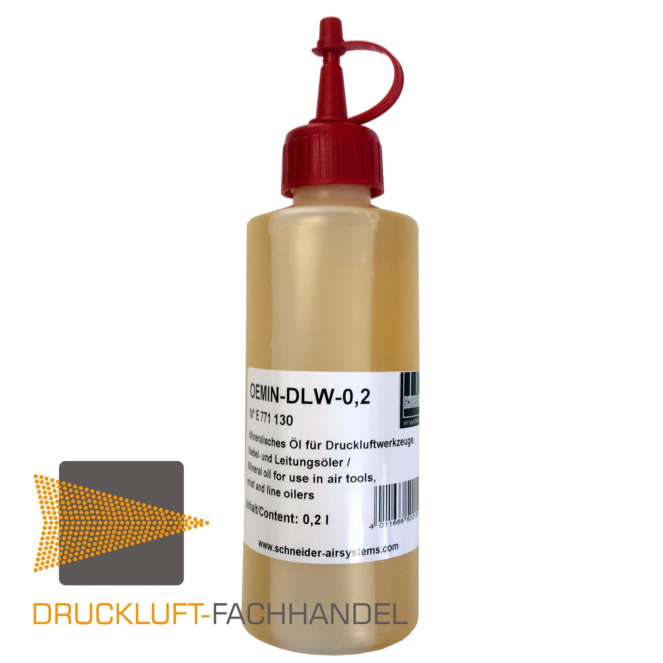 DF-Spezial-Öl für Druckluftwerkzeuge 0,2 L / Werkzeugöl