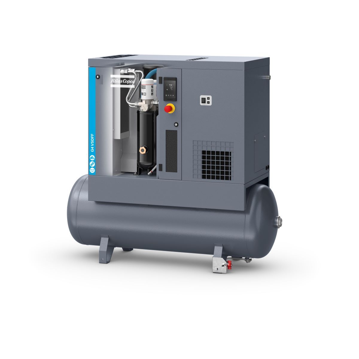 Compressore a vite Atlas Copco G4 VSD FF-10 TM