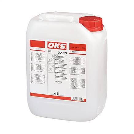 OKS 3770, olio idraulico per la tecnologia alimentare - tanica da 5 l (DIN 51)