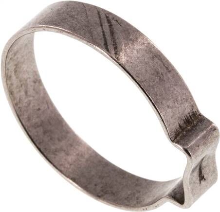 collier de serrage à 1 oreille 27,2 - 30,7mm, acier inoxydable