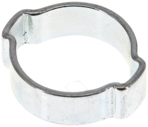 collier de serrage à 2 oreilles 19 - 23mm, acier galvanisé (W1)