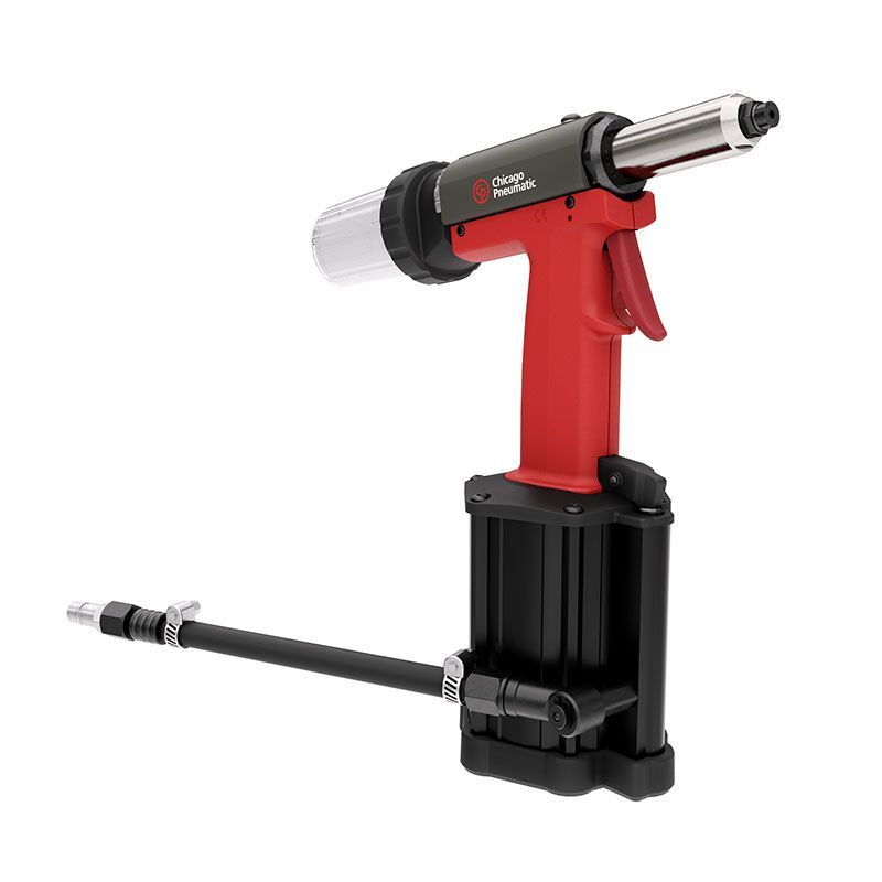 Pistola per rivettare pneumatica Chicago Pneumatic, rivetti ciechi in acciaio fino a 5mm CP9886