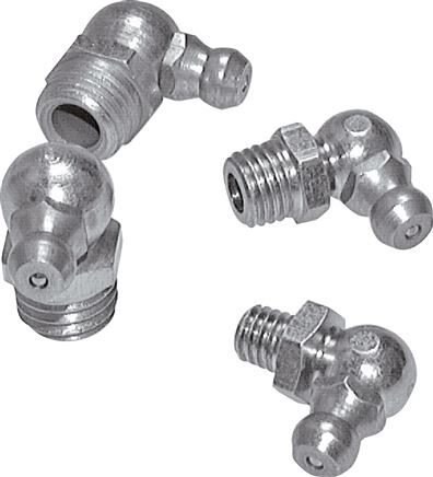 Ingrassatore conico a 90°, M 8 (conico), 1.4305 (esagonale)