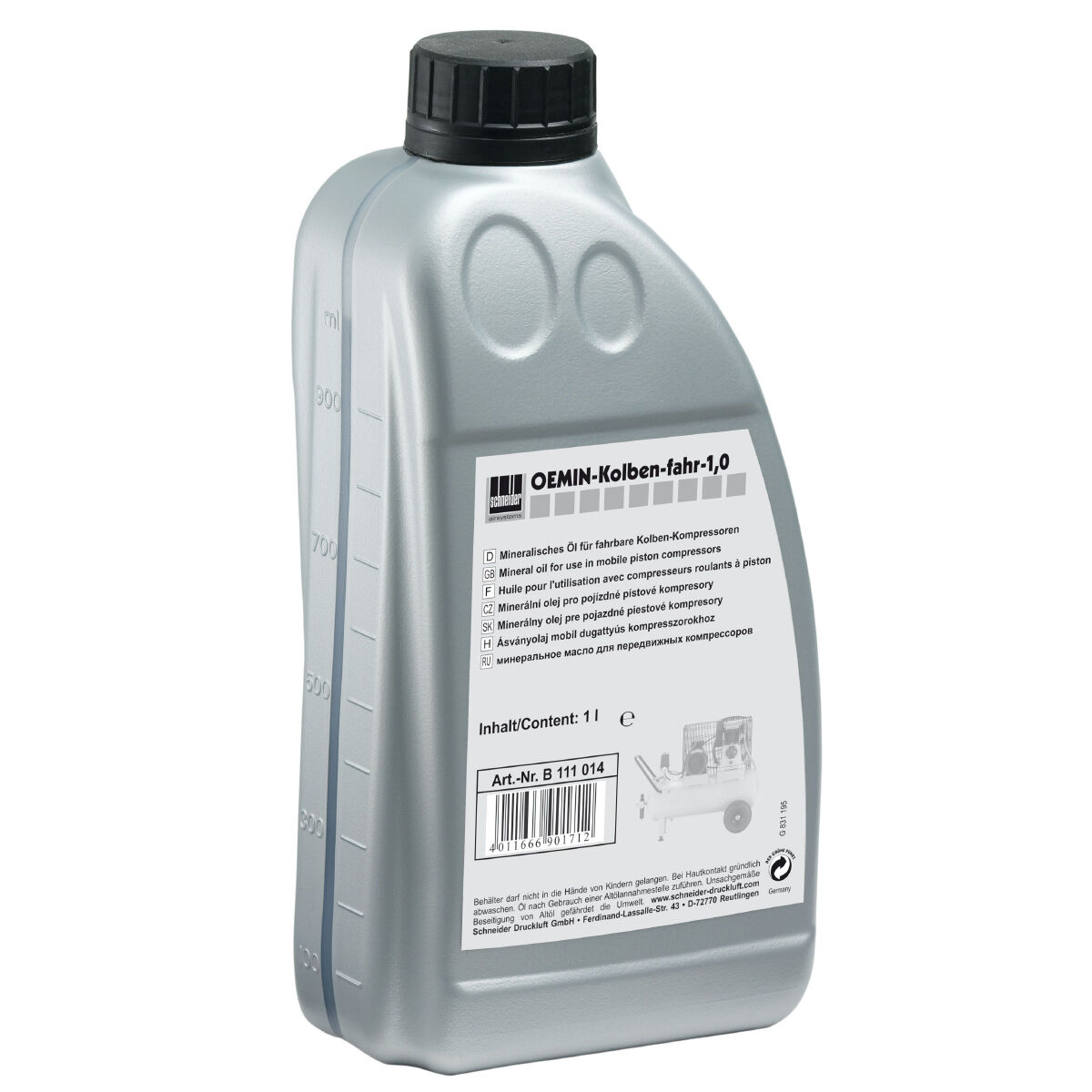 Schneider-Öl OEMIN-Kolben-fahr 1,0 DGKB111014