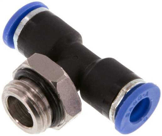 Connettore a T push-in G 1/4"-6mm, standard IQS