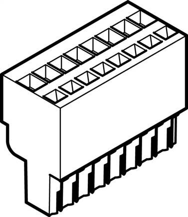 FESTO NECC-L2G8-C1 (575306) Stecker