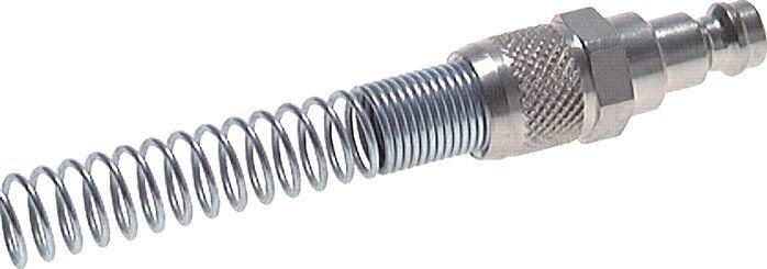 Fiche d'accouplement (NW5) 6x4mm tuyau avec protection contre les courbures