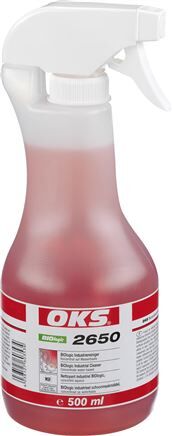 OKS 2650 - Detergente industriale BIOlogic, flacone spray con pompa da 500 ml