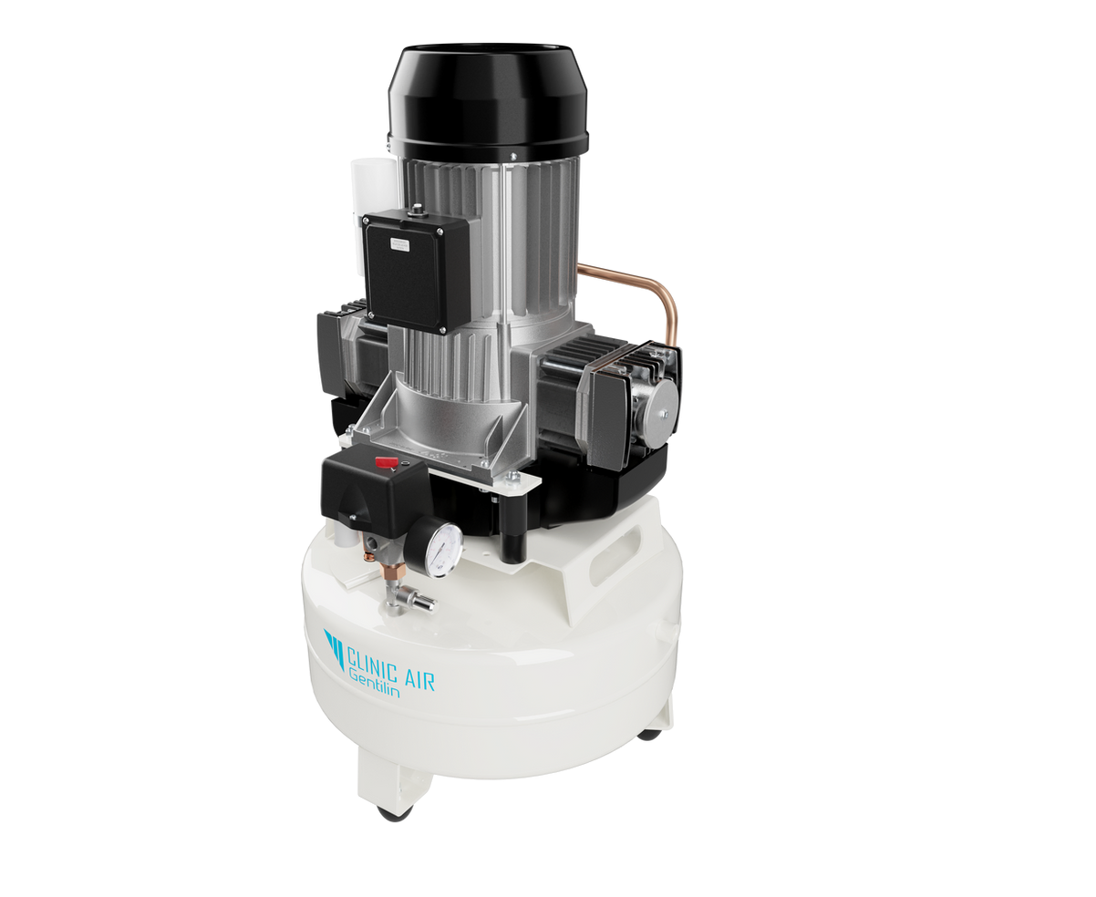 Gentilin ölfreier Kompressor Smart 3.25-S | Kolbenkompressor ohne Adsorptionstrockner