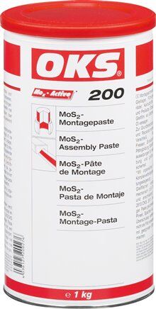 OKS 200 - Pasta di montaggio MoS2, barattolo da 1 kg