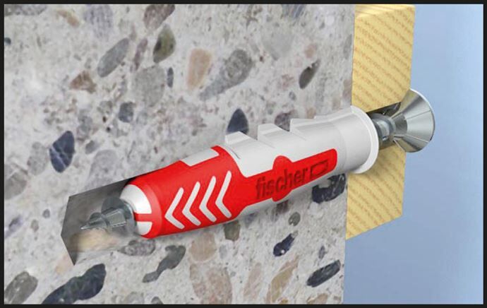 Tasselli FISCHER DUOPOWER 8x40, confezione da 100 pezzi